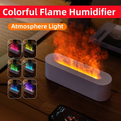 Flame Humidifier With Aroma